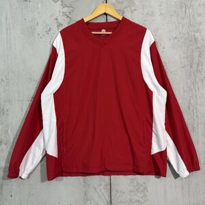 Target Red Employee Pullover Windbreaker Men's Size‎ Large
